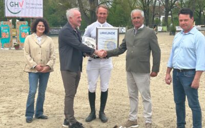 Auszeichnung Club Deutscher Springreiter